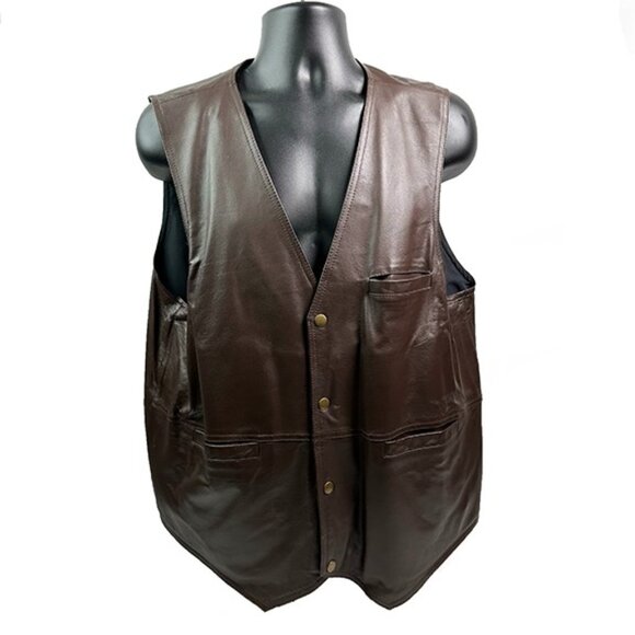 Concealed Carry Vest Roma Leather Size XL New Never Worn! Left/Right Christmas - Picture 3 of 8